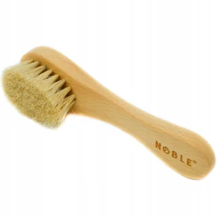Noble eco szczotka z włosia masażu twarzy na sucho - Szczotki do masażu - miniaturka - grafika 2