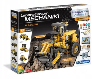 CLEMENTONI Laboratorium mechaniki Buldożer GXP-733151 - Zabawki konstrukcyjne - miniaturka - grafika 3