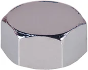 Łączniki, trójniki, kształtki - Invena Zaślepka GW chrom 3/8" - miniaturka - grafika 1