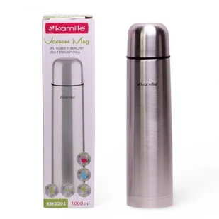 KAMILLE Termos ze stali nierdzewnej KAMILLE 2202 - Termosy - miniaturka - grafika 2
