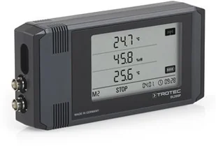 TROTEC Rejestrator danych Profi DL200P antracytowy - Inne urządzenia pomiarowe - miniaturka - grafika 4