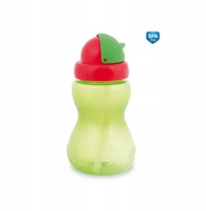 Canpol babies Bidon sportowy z rurką 56/109 kolor zielony 270 ml - Pozostałe kosmetyki - miniaturka - grafika 3