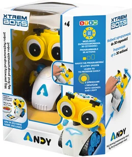 TM Toys TM Toys XTREM Bots Robot interaktywny Andy BOT380970 BOT380970 - Pomoce naukowe - miniaturka - grafika 5