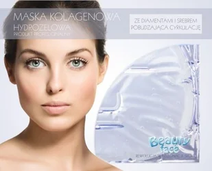 Beauty Face ODMŁADZAJĄCO ODŻYWCZA KOLAGENOWA MASKA Z DIAMENTAMI I SREBREM 405 COLMASKPRO - Maseczki do twarzy Beauty Face ODMŁADZAJĄCO ODŻYWCZA KOLAGENOWA MASKA Z DIAMENTAMI I SREBREM 405 COLMASKPRO - Maseczki do twarzy - miniaturka - grafika 1