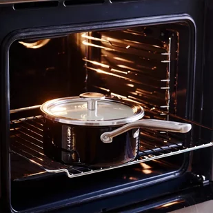 KitchenAid Rondel emaliowany 1,3l czarny KitchenAid CC003285-001 - Garnki - miniaturka - grafika 3