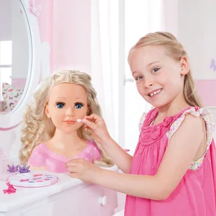 Bayer Głowa lalki do stylizacji Super Model Charlene, 27 cm, 90088AA Brandunit BV - Zabawy w naśladowanie dorosłych - miniaturka - grafika 2