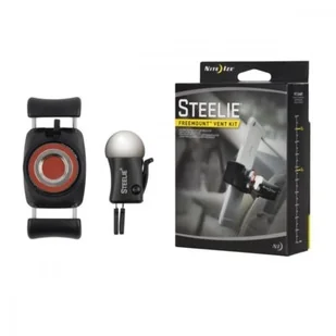 Nite Ize Nite Ize Steelie swobodnie uchwyt Vent Kit  ze stali nierdzewnej, mały STFK-01-R8 - Uchwyty samochodowe do telefonów - miniaturka - grafika 2