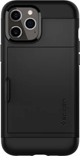Spigen Slim Armor CS do iPhone 12/12 Pro Black - Etui i futerały do telefonów - miniaturka - grafika 4