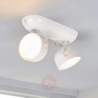 Oprawy, klosze i abażury - Philips myLiving Dyna Lampa natynkowa Biały 53232/31/16 - miniaturka - grafika 1