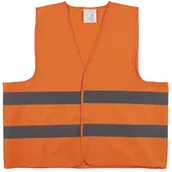 Odzież robocza - Kamizelka odblaskowa pomarańczowa r. L - miniaturka - grafika 1