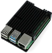 Komputery jednopłytkowe - Raspberry PI Lonten Technology Obudowa do 4B - aluminiowa - czarna LON-15107 - miniaturka - grafika 1