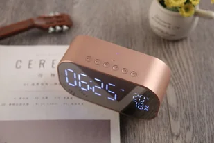 Akai ABTS-S2 GD różowe - Radiobudziki - miniaturka - grafika 2