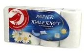 Papier toaletowy - Auchan - Papier toaletowy rumiankowy, 8 rolek - miniaturka - grafika 1