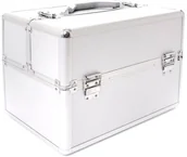 Pozostałe akcesoria kosmetyczne - ACTIVESHOP KUFEREK KOSMETYCZNY S - STANDARDOWY SILVER AS_104747 - miniaturka - grafika 1