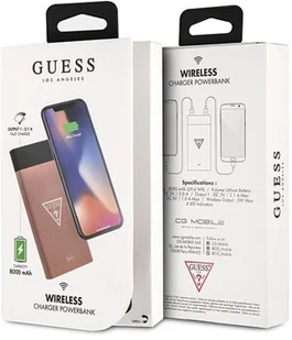 Guess Powerbank  GUL24WPB8TLRG 58775-uniw - Ładowarki do telefonów - miniaturka - grafika 4