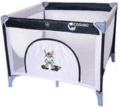 Łóżeczka i kojce - COSING kojec podróżny EMA Zebra Grey - miniaturka - grafika 1