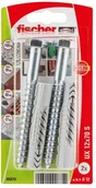 Kołki - Fischer Kołki uniwersalne z wkrętami UX 12 x 70 mm KL 2 szt. 90875 - miniaturka - grafika 1