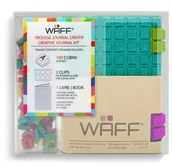 Scrapbooking - Aladine Notes brokatowy, A7, malachitowy - miniaturka - grafika 1