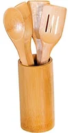 Przybory do gotowania - Kesper 81102 zestaw przyborów kuchennych okrągły, bambus, brązowa, 11 x 18 x 11 cm, 5 częściowa jednostek 81102 - miniaturka - grafika 1