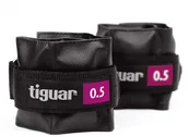 Pozostały sprzęt siłowy - Tiguar Obciążniki na rzep 2 x 0,5 kg - miniaturka - grafika 1
