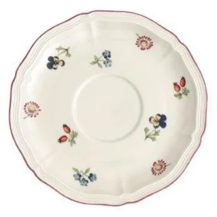 Villeroy & Boch 1023951250 Petite Fleur śniadaniowy/talerz do zupy ze spodkiem 17 cm 1023951250 - Kuchnia turystyczne i akcesoria - miniaturka - grafika 3