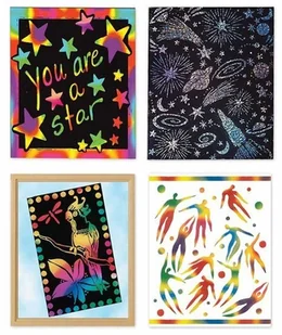 Melissa&Doug Zdrapki Combo Pack Melissa and Doug 15804 - Zabawki kreatywne - miniaturka - grafika 2