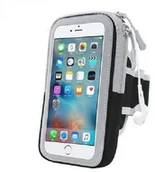 Etui i futerały do telefonów - Mobilari ETUI OPASKA NA RAMIĘ DO BIEGANIA TELEFON 5.5'' RÓŻOWY M222002 - miniaturka - grafika 1