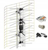 Anteny TV - Dipol Antena Tv siatkowa Dvb-t ASP-8W Pm H/v MUX-8 - miniaturka - grafika 1