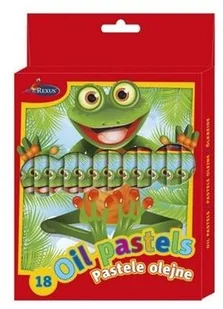 Beniamin Pastele olejne 18 kolorów Rexus - Przybory szkolne - miniaturka - grafika 2