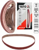 Szlifierki i polerki pneumatyczne - Taśma Bezkońcowa 10x330 Papier Ścierny P80 10 szt - miniaturka - grafika 1