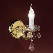 Lampy ścienne - Orion Lampa ścienna DOLORES z kryształkami 1-punktowa - miniaturka - grafika 1