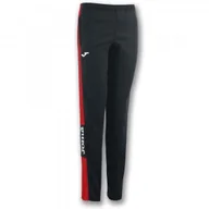 Spodnie sportowe damskie - Joma Long Pant Championship IV Black-Red Woman - miniaturka - grafika 1