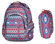 Zestawy szkolne - COOLPACK Plecak Młodzieżowy Coolpack Spark Boho +piórnik 74872CP - miniaturka - grafika 1