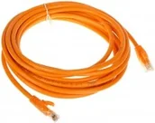 Kable komputerowe i do monitorów - ABCVISION Patchcord RJ45/6/5.0-ORANGE kat.6 pomarańczowy 5m RJ45/6/5.0-ORANGE - miniaturka - grafika 1