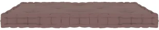 VidaXL Lumarko Poduszka na podłogę lub paletę, taupe, 73x40x7 cm, bawełna 324686 VidaXL - Poduszki na krzesła - miniaturka - grafika 3