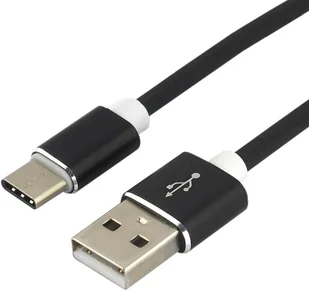 everActive Kabel przewód silikonowy USB USB-C everActive CBS-1.5CB 1.5m z obsługą szybkiego ładowania do 3A czarny - Kable USB - miniaturka - grafika 3