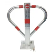 Wyposażenie miejsc publicznych - Polski produkt Blokada parkingowa - składana MOTYL XMZ-O zamykana na klucz - miniaturka - grafika 1