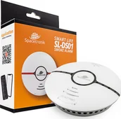 Czujniki czadu, dymu, gazu - Spacetronik Bezprzewodowa czujka dymu Wifi Smart Life Aplikacja na Smartphone Tuya Spacetronik SL-DS01 SL-DS01 - miniaturka - grafika 1