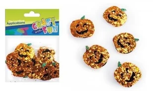 CF Ozdoba dek materiał Dynia 10szt - Zabawki kreatywne - miniaturka - grafika 4