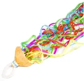 Dekoracje sali - Folat Tuba strzelająca konfetti "Pieścień - Serpentyna Kolorowa", FOLAT, 2 szt FL65141 - miniaturka - grafika 1