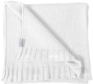 Koce i narzuty dla dzieci - BabyMatex Multitex Tully, Pled dziecięcy, bawełniany, 75x100 cm, Biały - miniaturka - grafika 1