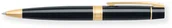 Długopisy - Sheaffer Długopis 300 Czarny Lakier + Złocenia 9325 - miniaturka - grafika 1