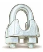 Uchwyty i mocowania do anten satelitarnych - brak danych Zacisk linowy ocynkowany 8m - miniaturka - grafika 1