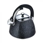 Czajniki na gaz - Klausberg Czajnik stalowy z gwizdkiem 2,2l KB-7412 KB-7412 - miniaturka - grafika 1