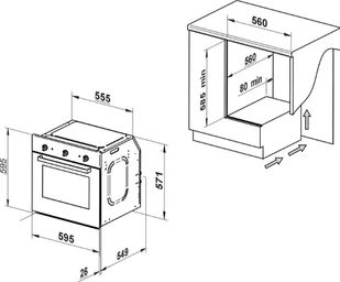 Freggia płyta HR640VGTAN + piekarnik OERD67AN - Zestawy AGD - miniaturka - grafika 2