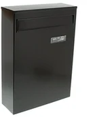 Skrzynki na listy - Burg Wächter Burg-Wächter skrzynka na listy, Split, A4 Wrzut 777 W formacie, cynkowana stal, w Lipsku, brązowy - miniaturka - grafika 1