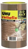 Taśmy klejące - UHU 36385 taśma klejąca rollafix Classic, 50 mm x 50 m, 3 szt 36385 - miniaturka - grafika 1