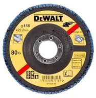 Materiały ścierne - DEWALT Ściernica listkowa 115 mm p 80 - miniaturka - grafika 1