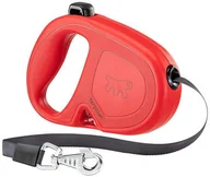 Smycze dla psów - Ferplast Flippy One Tape M Smycz automatyczna Taśma 5 m Czerwony - miniaturka - grafika 1