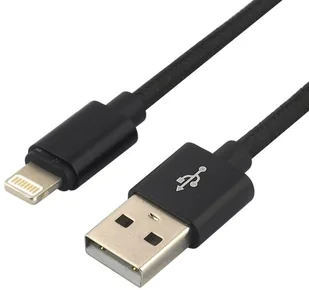 everActive Kabel przewód pleciony USB Lightning iPhone everActive CBB-1IB 100cm z obsługą szybkiego ładowania do 2,4A czarny CBB-1IB - Kable USB - miniaturka - grafika 5